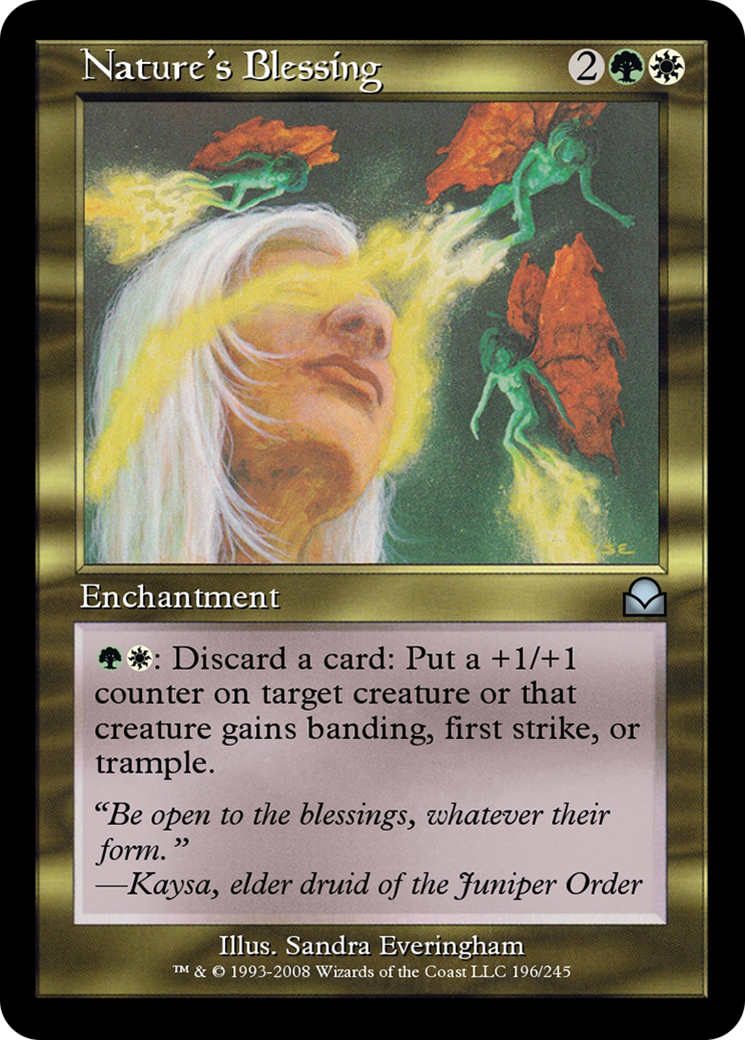 Nature's Blessing  [Masters Edition II] Foil