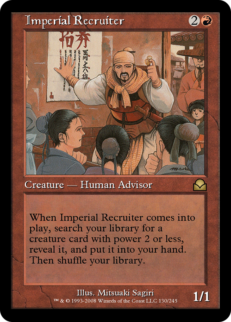 Imperial Recruiter  [Masters Edition II]