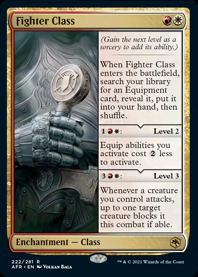 Fighter Class [Dungeons & Dragons: Adventures in the Forgotten Realms] Foil
