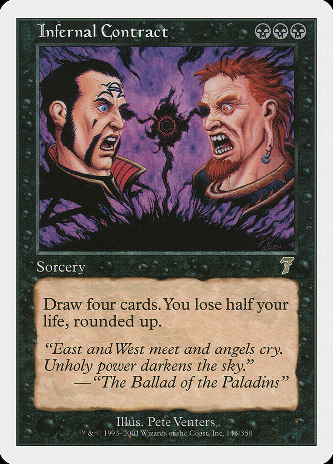 Infernal Contract [Seventh Edition] Foil