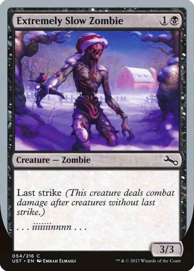 Extremely Slow Zombie ("...iiiiiiinnnn...") [Unstable] Foil