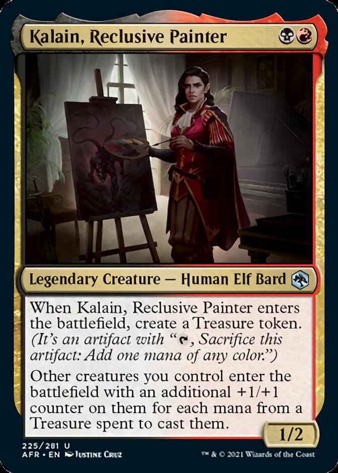 Kalain, Reclusive Painter [Dungeons & Dragons: Adventures in the Forgotten Realms] Foil -1