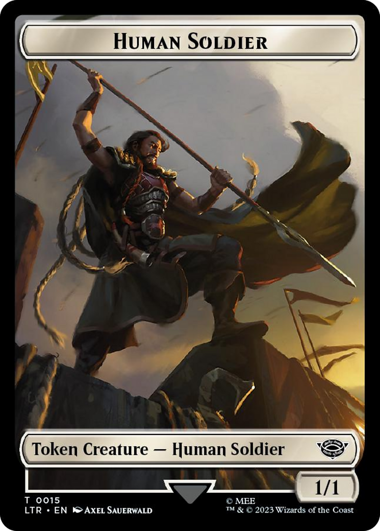 Human Soldier  [Tales of Middle-earth Tokens] Foil