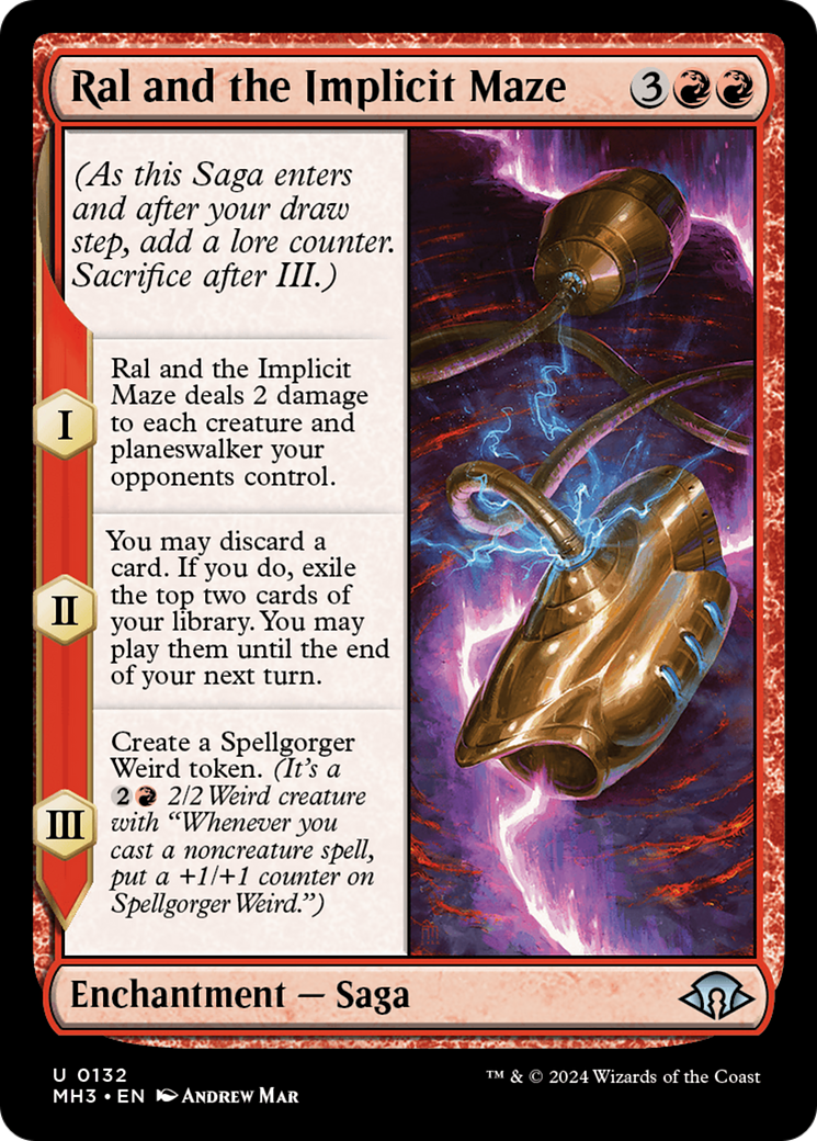 Ral and the Implicit Maze [Modern Horizons 3] Foil