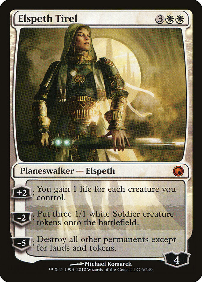 Elspeth Tirel [Scars of Mirrodin] Foil