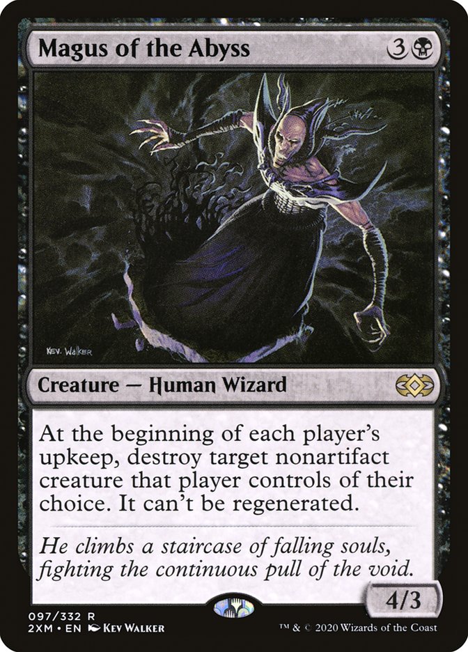 Magus of the Abyss [Double Masters] Foil