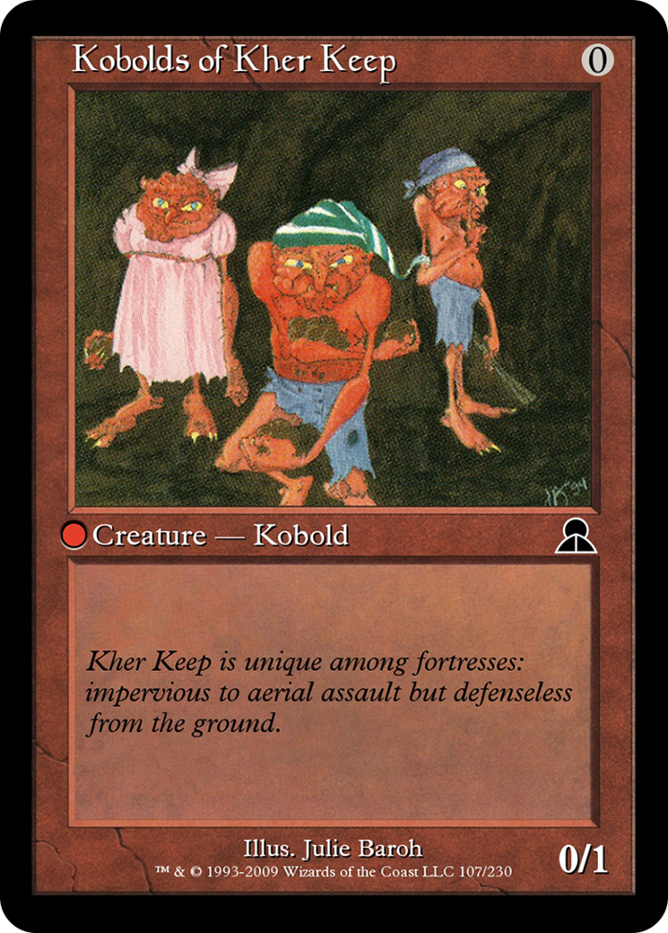 Kobolds of Kher Keep  [Masters Edition III] Foil