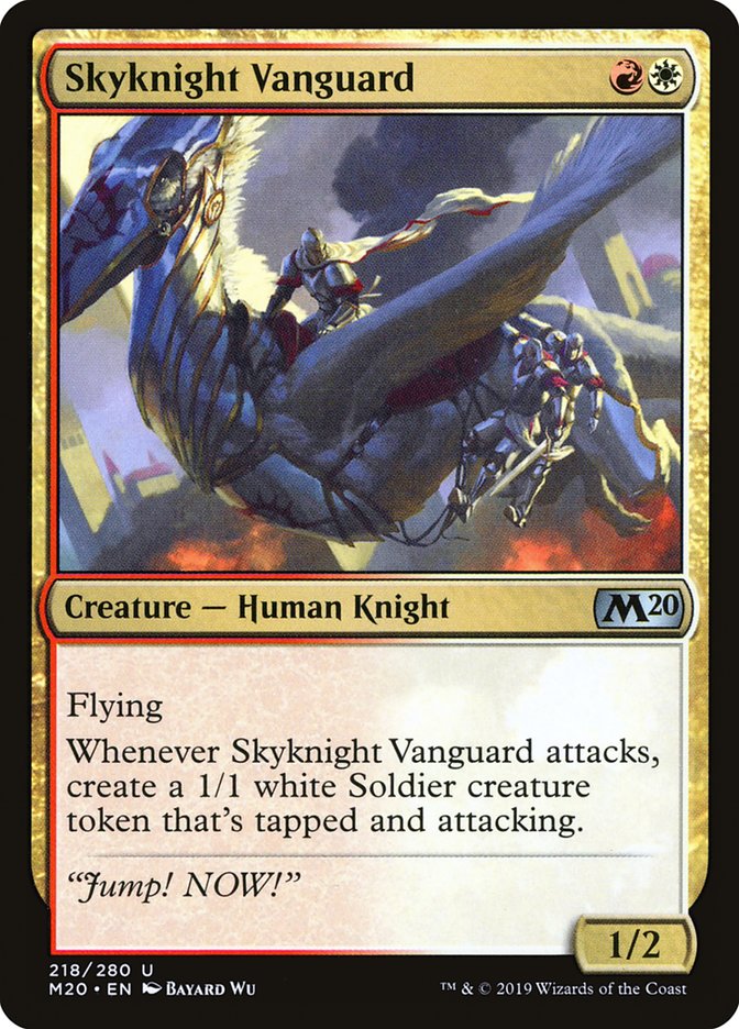 Skyknight Vanguard [Core Set 2020] Foil