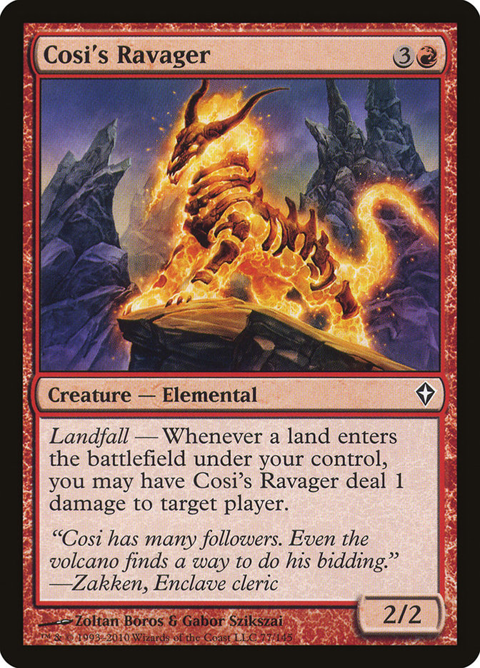 Cosi's Ravager [Worldwake] Foil