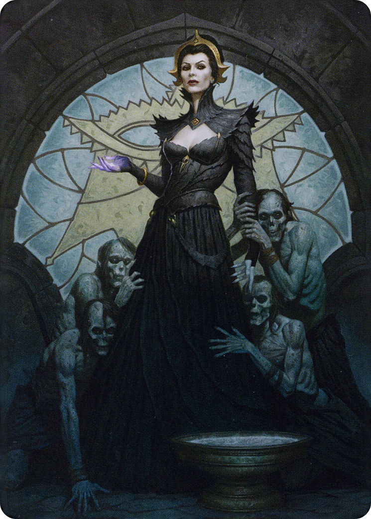 Liliana of the Veil // Liliana of the Veil  [Dominaria United Art Series] (Borderless) Foil