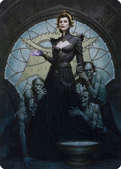 Liliana of the Veil // Liliana of the Veil  [Dominaria United Art Series] (Borderless) Foil