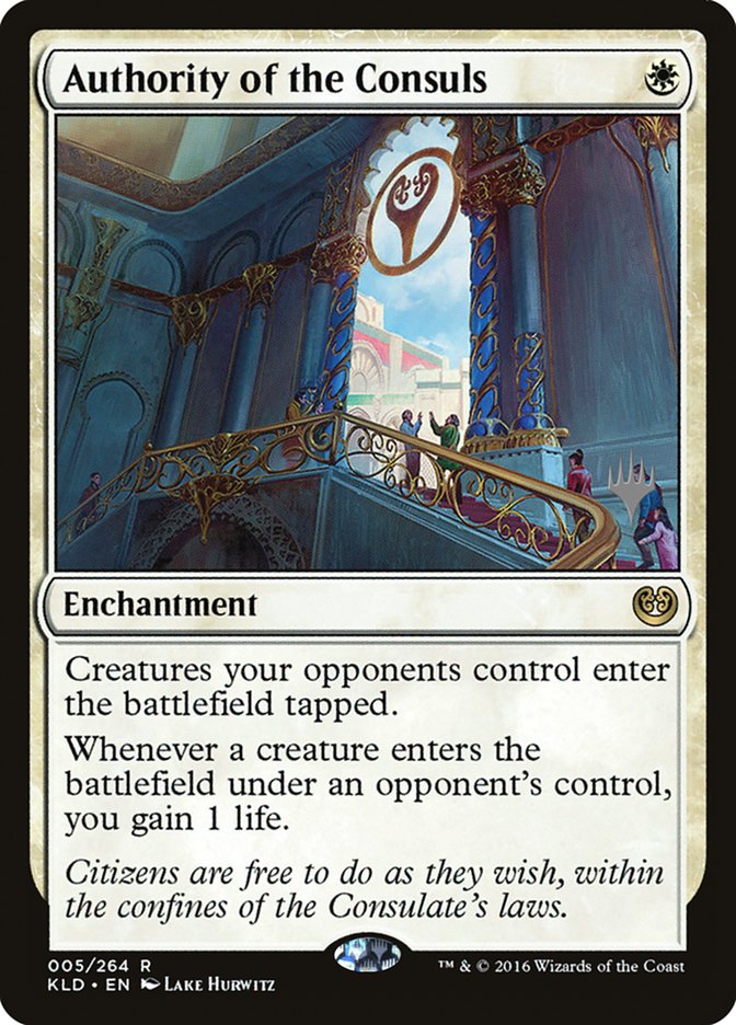 Authority of the Consuls (Promo Pack) [Kaladesh Promos] Foil