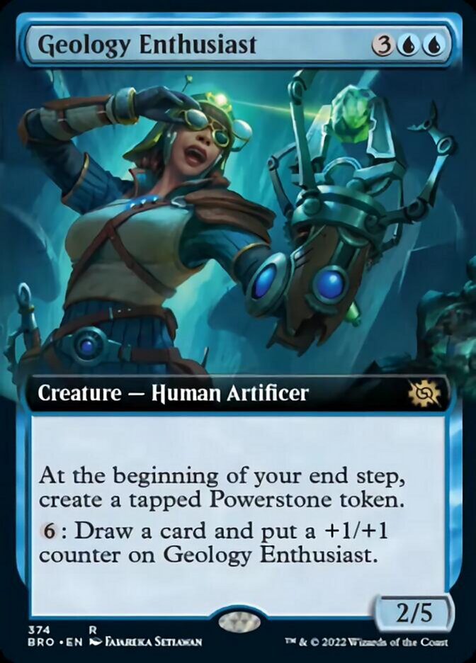 Geology Enthusiast (Extended Art) [The Brothers' War] Foil