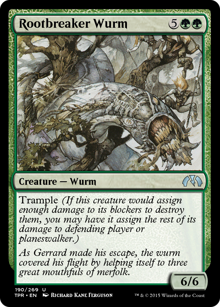 Rootbreaker Wurm  [Tempest Remastered]