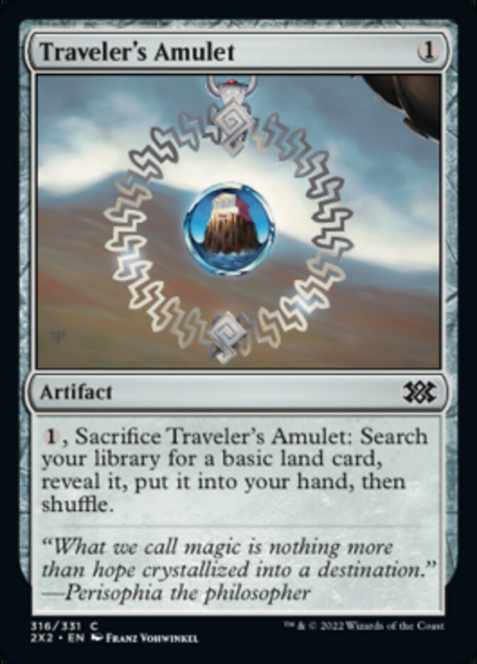 Traveler's Amulet [Double Masters 2022] Foil