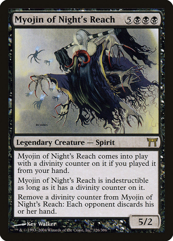 Myojin of Night's Reach [Champions of Kamigawa] Foil