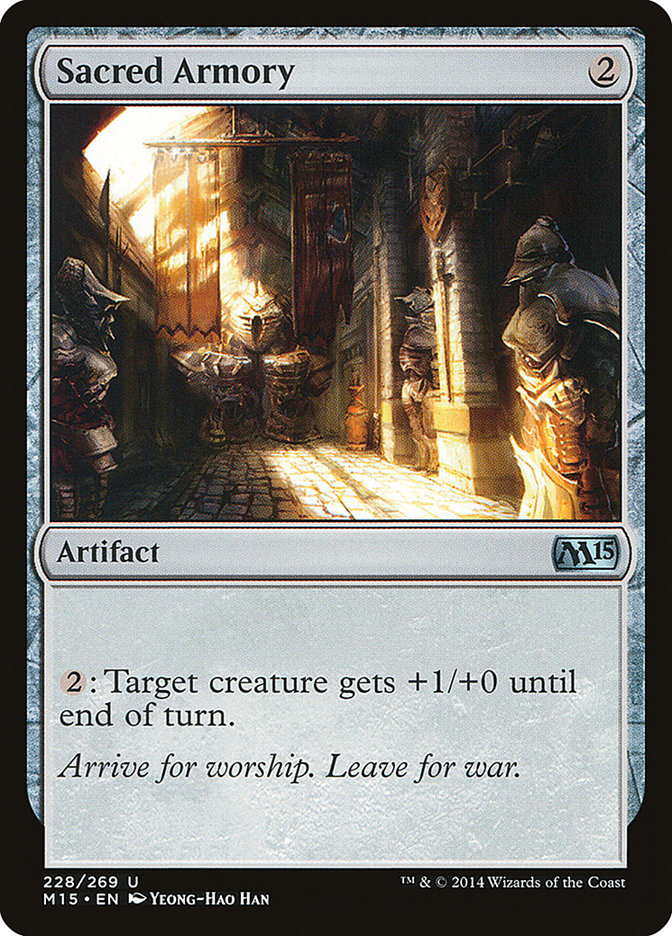 Sacred Armory [Magic 2015] Foil