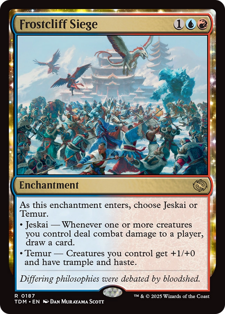 Frostcliff Siege [Tarkir: Dragonstorm] Foil