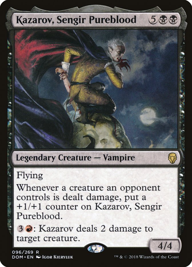 Kazarov, Sengir Pureblood [Dominaria] Foil