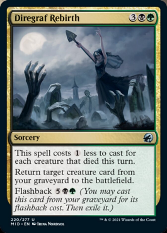 Diregraf Rebirth [Innistrad: Midnight Hunt] Foil