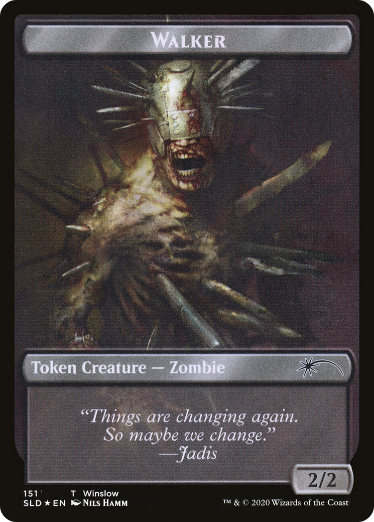 Walker (Winslow // Metal Head) Token  [Secret Lair Drop] Foil
