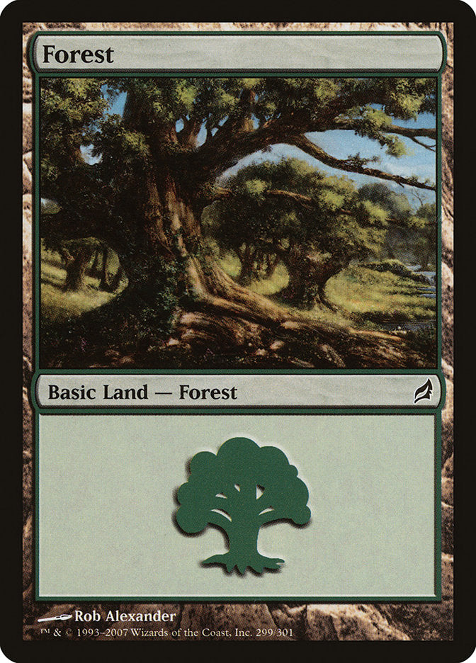 Forest (299) [Lorwyn] Foil