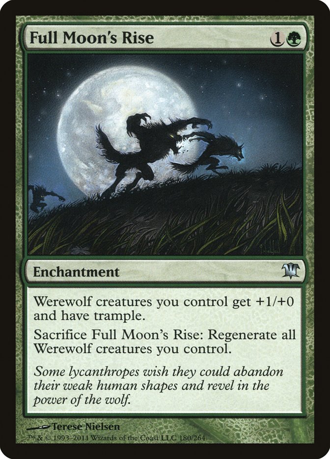 Full Moon's Rise [Innistrad] Foil