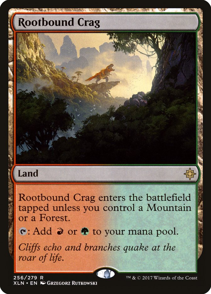 Rootbound Crag [Ixalan] Foil