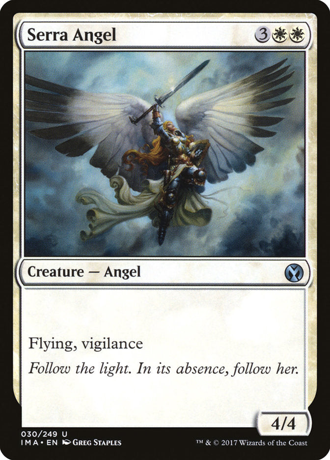 Serra Angel [Iconic Masters] Foil