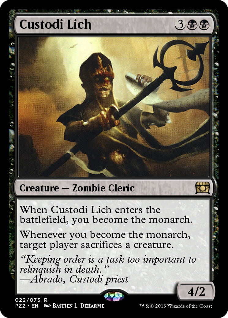 Custodi Lich  [Treasure Chest] Foil