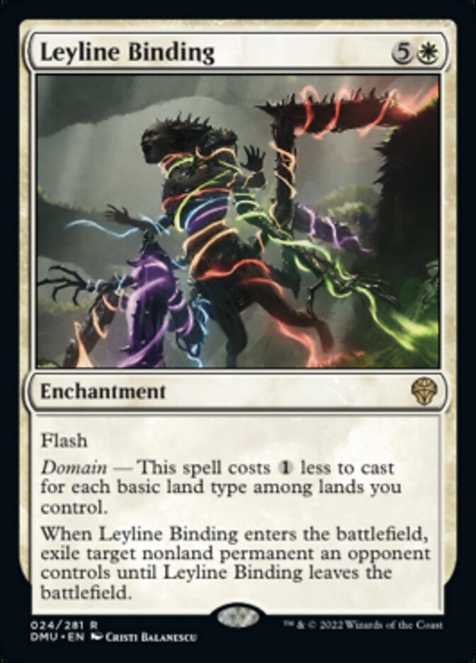 Leyline Binding [Dominaria United] Foil