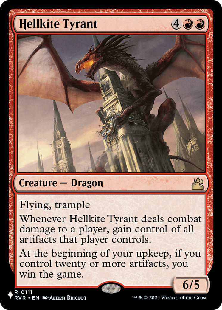 Hellkite Tyrant  [The List Reprints]