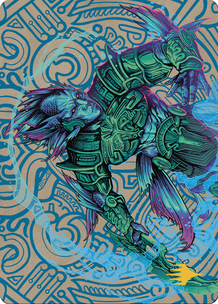 Hakbal of the Surging Soul // Hakbal of the Surging Soul  [The Lost Caverns of Ixalan Art Series] (Borderless)