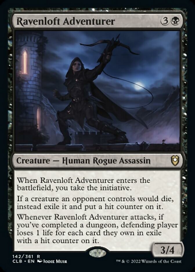 Ravenloft Adventurer [Commander Legends: Battle for Baldur's Gate] Foil
