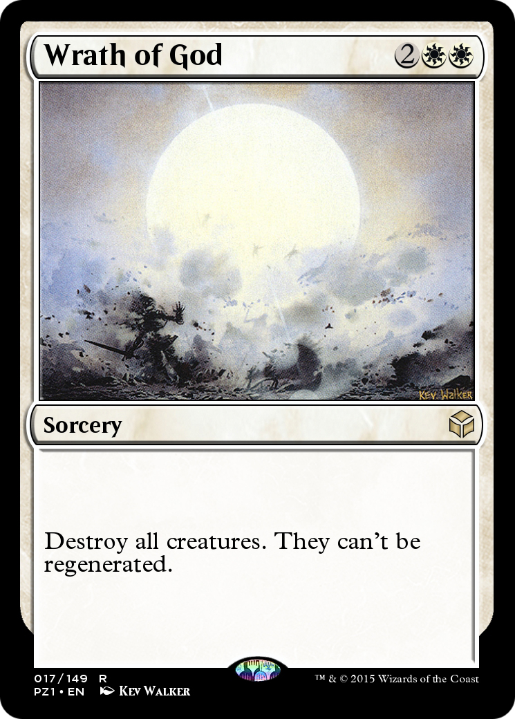 Wrath of God  [Legendary Cube Prize Pack] Foil