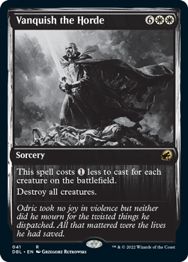 Vanquish the Horde [Innistrad: Double Feature] Foil