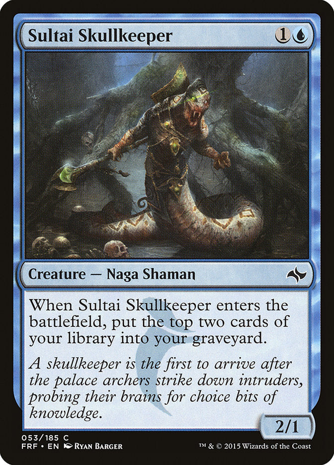 Sultai Skullkeeper [Fate Reforged] Foil