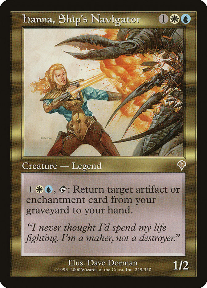 Hanna, Ship's Navigator [Invasion] Foil