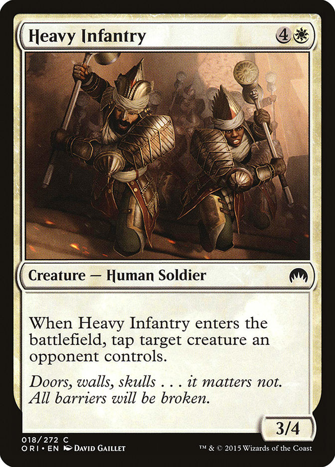 Heavy Infantry [Magic Origins] Foil