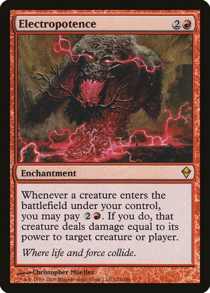 Electropotence [Zendikar] Foil
