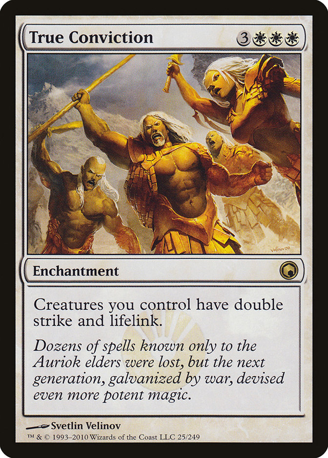 True Conviction [Scars of Mirrodin] Foil