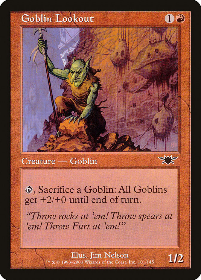 Goblin Lookout [Legions] Foil