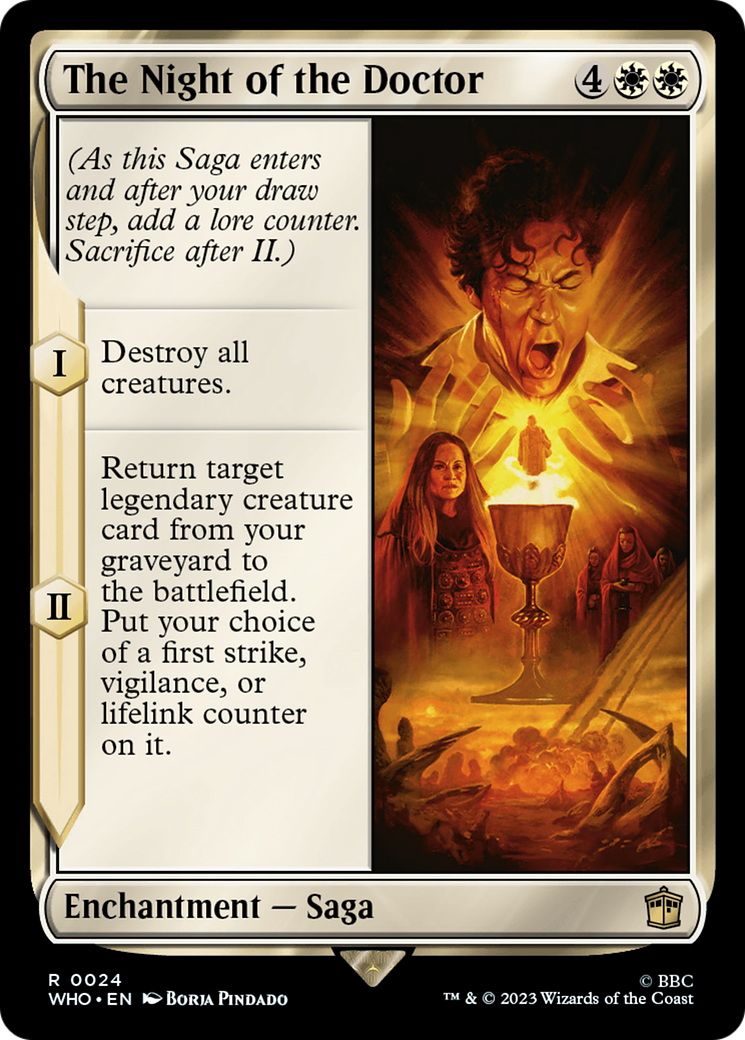 The Night of the Doctor [Doctor Who] Foil