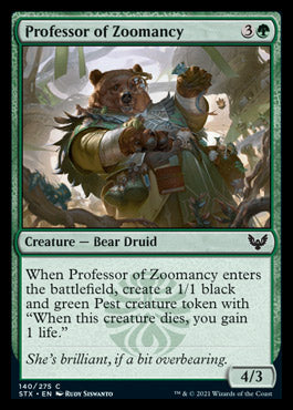 Professor of Zoomancy [Strixhaven: School of Mages] Foil
