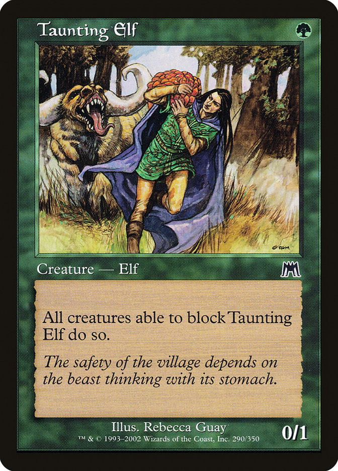 Taunting Elf [Onslaught] Foil