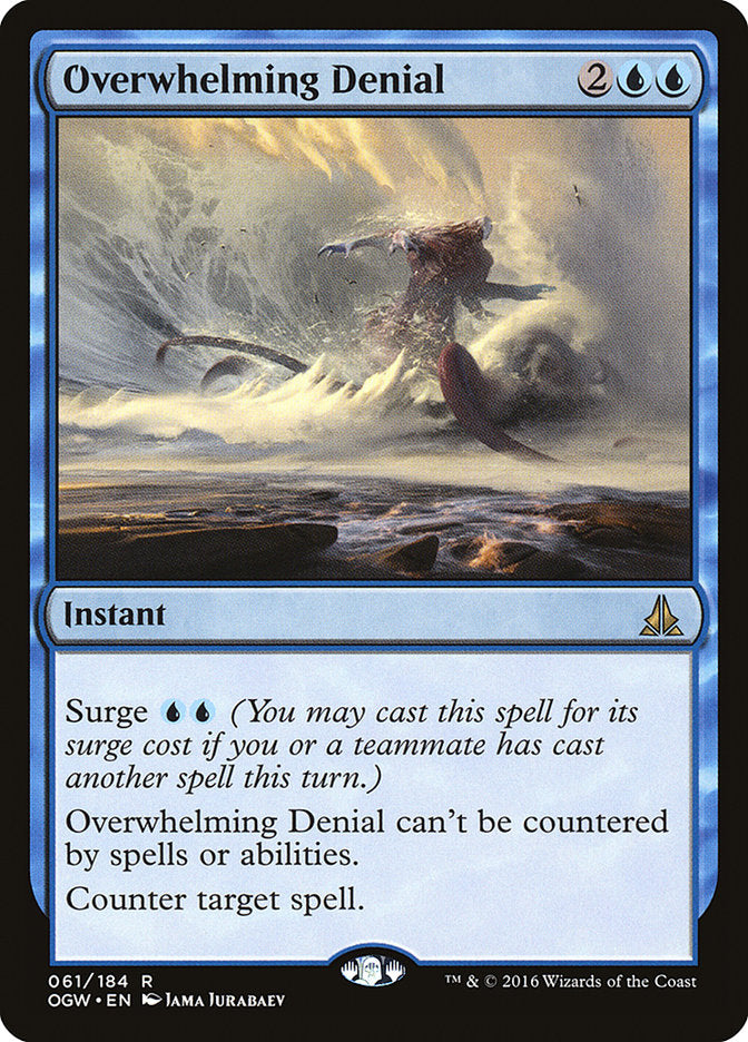 Overwhelming Denial [Oath of the Gatewatch] Foil