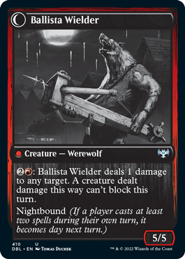 Ballista Watcher // Ballista Wielder [Innistrad: Double Feature] Foil