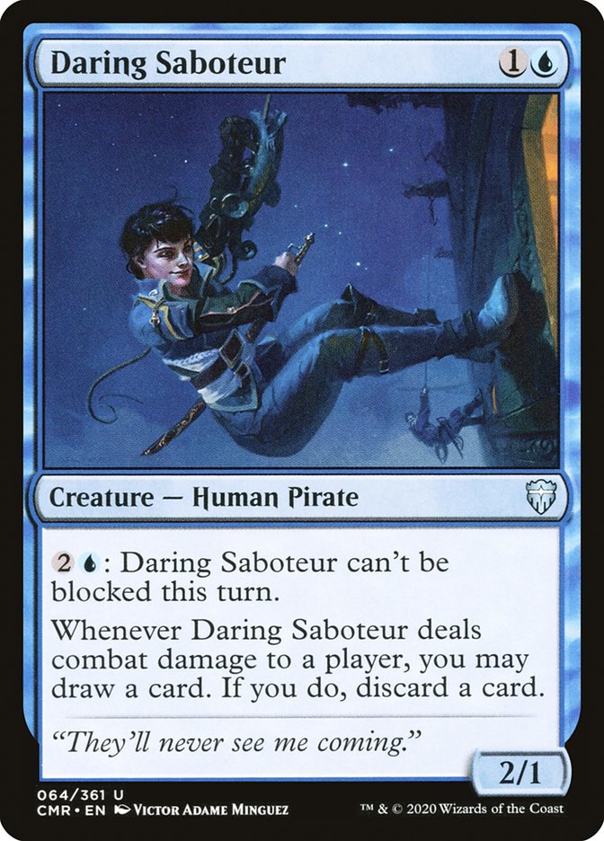 Daring Saboteur [Commander Legends] Foil