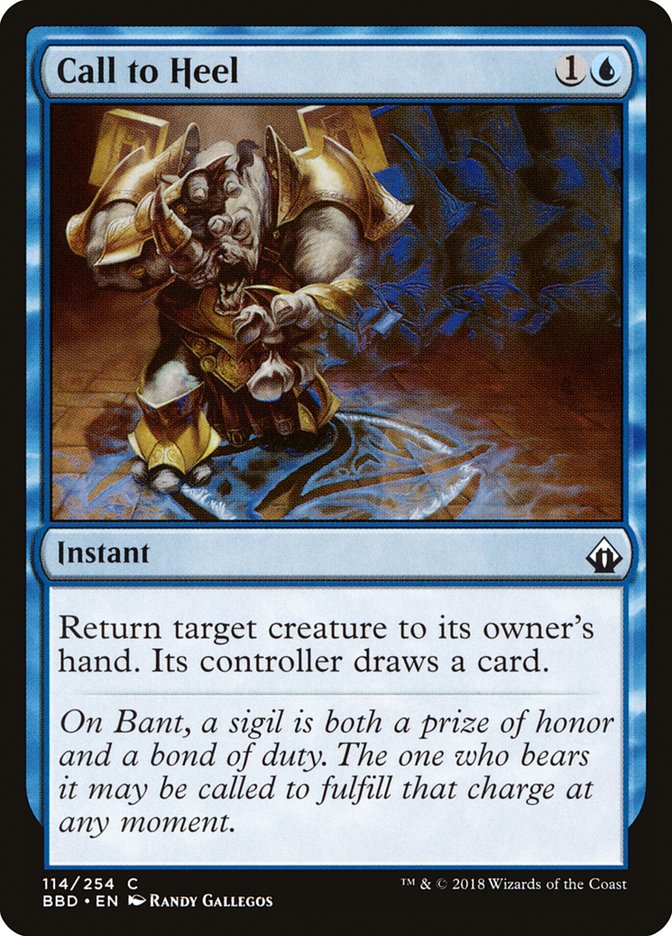 Call to Heel [Battlebond] Foil