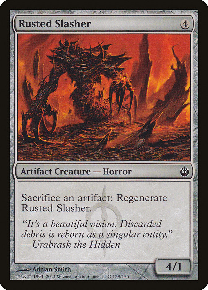 Rusted Slasher [Mirrodin Besieged] Foil